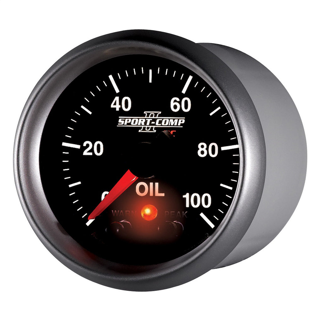 AutoMeter 3652 Sport-Comp II Electric Oil Pressure Gauge