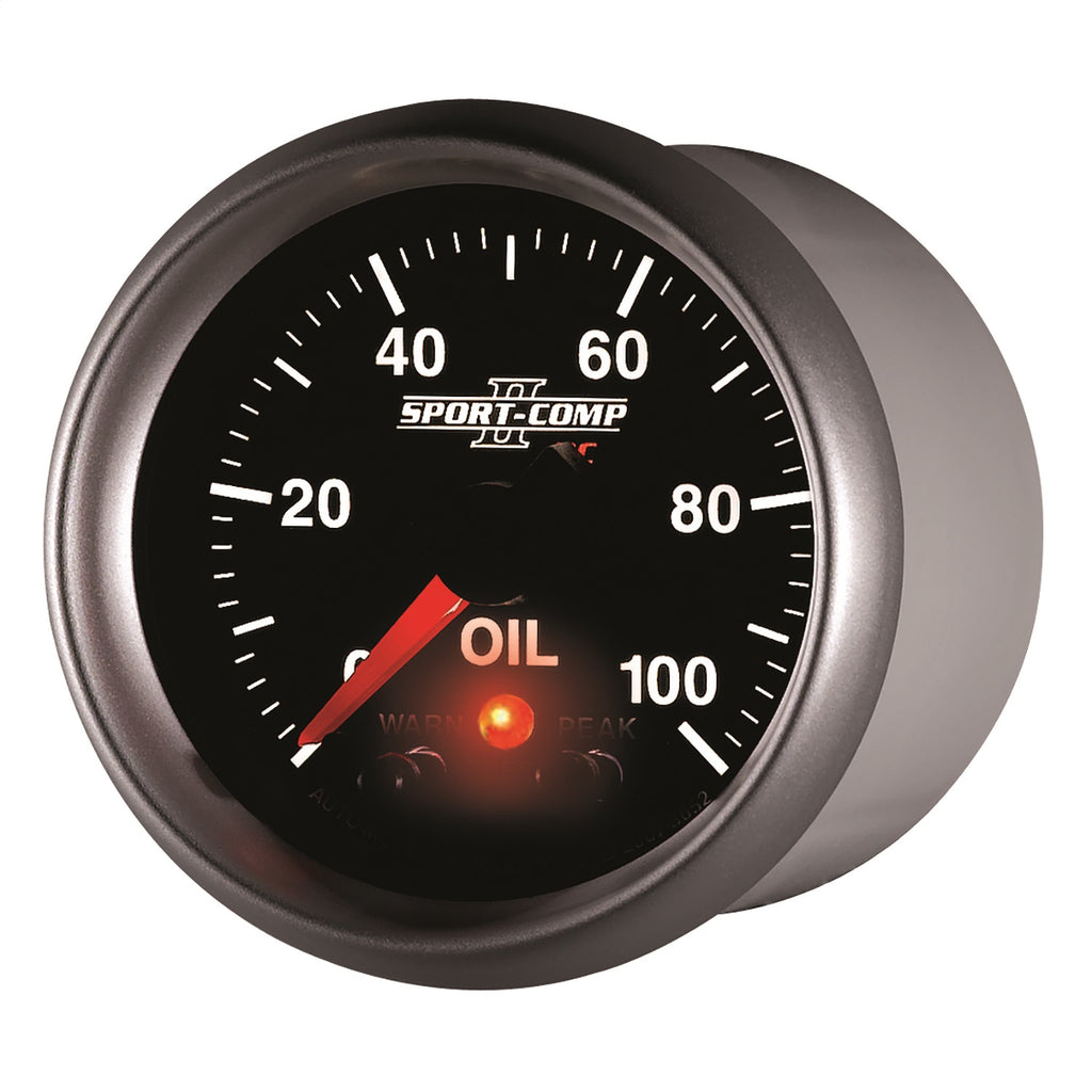 AutoMeter 3652 Sport-Comp II Electric Oil Pressure Gauge