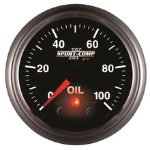 Load image into Gallery viewer, AutoMeter 3652 Sport-Comp II Electric Oil Pressure Gauge