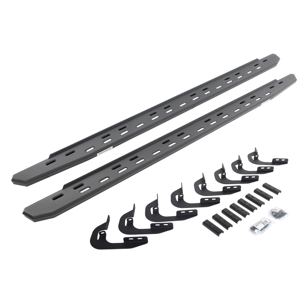 Go Rhino 69604787SPC RB30 Slim Line Running Boards w/Mounting Brackets Kit