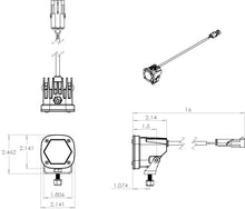 Load image into Gallery viewer, Baja Design 380006WT LED Light Pods S1 Work/Scene White Single