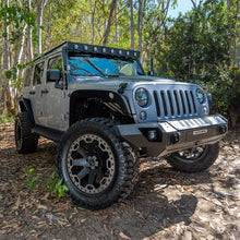 Load image into Gallery viewer, Go Rhino 738300T WLF Windshield Light Frame Fits 07-18 Wrangler (JK)
