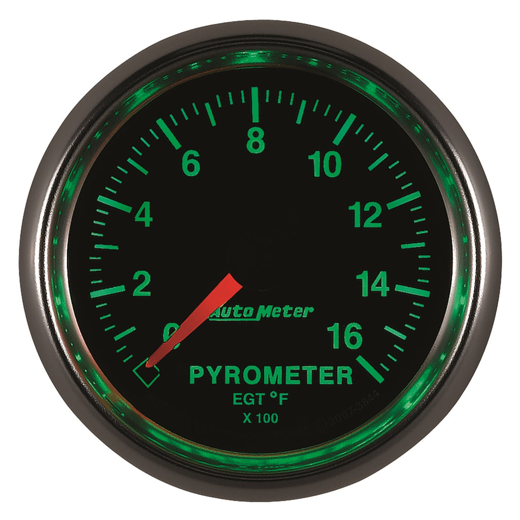 AutoMeter 3844 GS Electric Pyrometer Gauge Kit