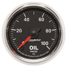 Load image into Gallery viewer, AutoMeter 3853 GS Electric Oil Pressure Gauge