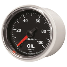 Load image into Gallery viewer, AutoMeter 3853 GS Electric Oil Pressure Gauge