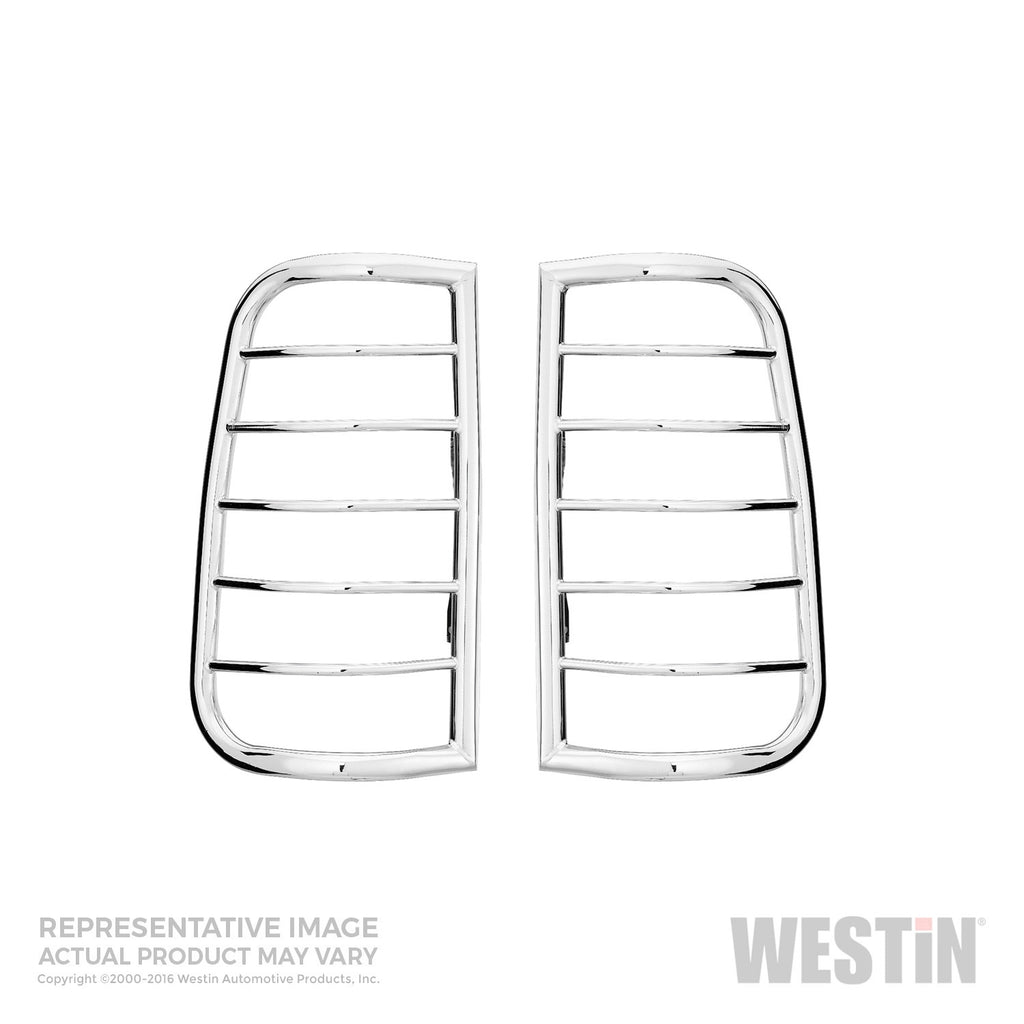 Westin 39-3180 Sportsman Tail Light Guard Chrome