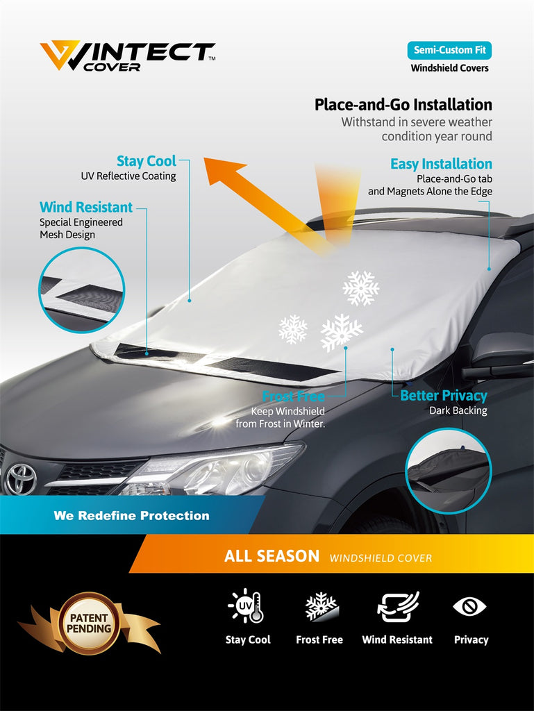 3D MAXpider 1781-A Wintect Windshield Cover