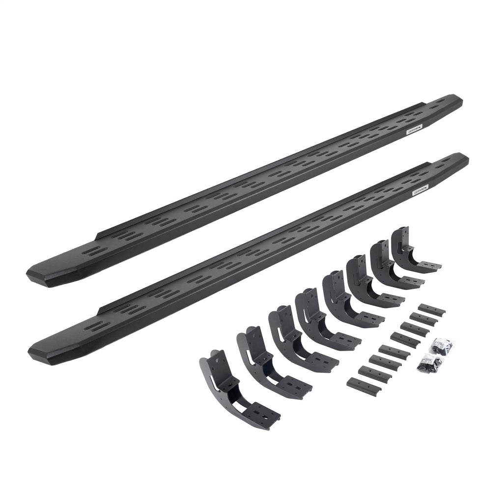 Go Rhino 69604880PC RB30 Running Boards w/Mounting Brackets