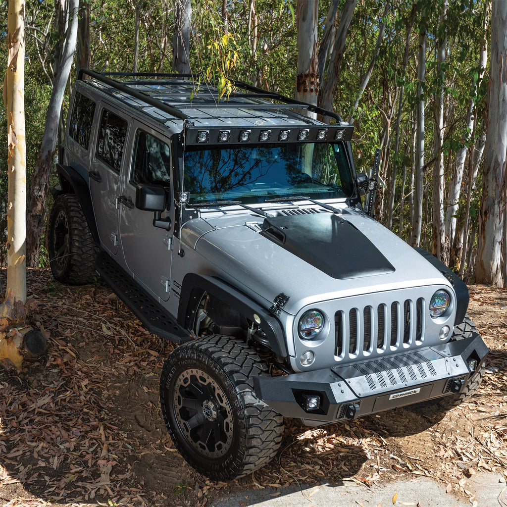 Go Rhino 230116T Trailline Front Straight Bumper
