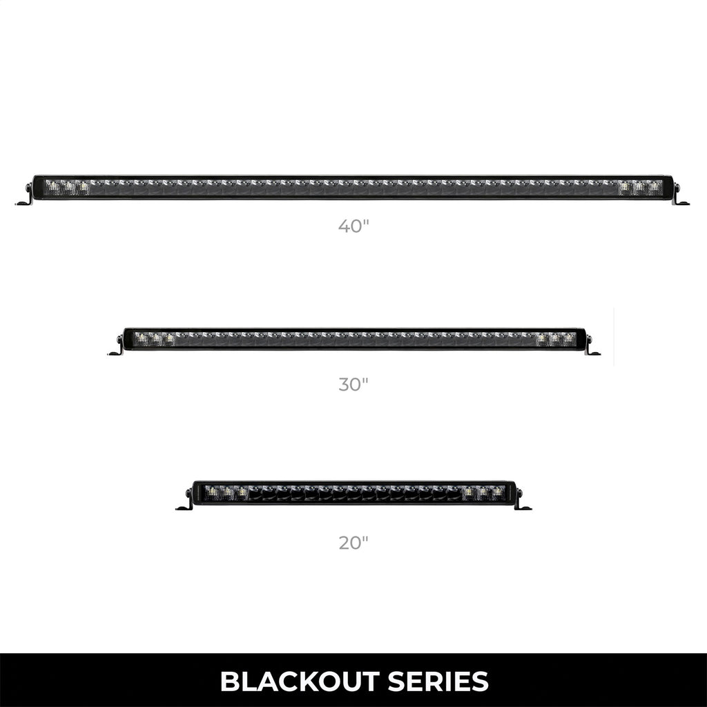 Go Rhino 754004011CSS Blackout Series - LED Light Bar
