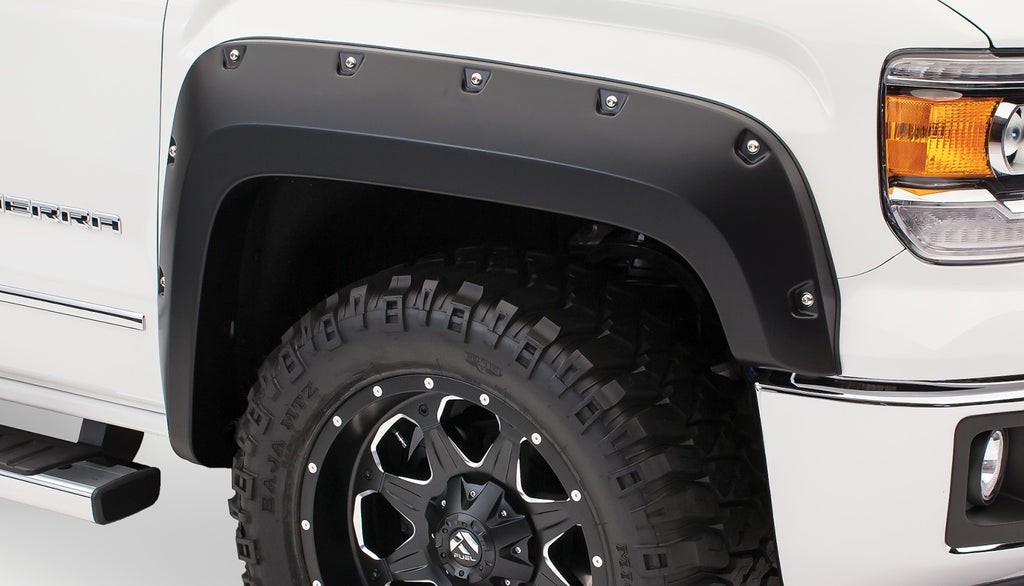 Bushwacker 40121-02 Pocket Style Fender Flares Fits 14-15 Sierra 1500