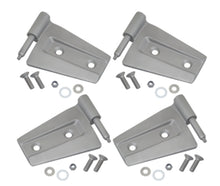Load image into Gallery viewer, Kentrol 40575 Grey Door Hinge Set 4 Pieces 2 Door 07-18 Wrangler JK