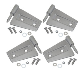 Kentrol 40575 Grey Door Hinge Set 4 Pieces 2 Door 07-18 Wrangler JK