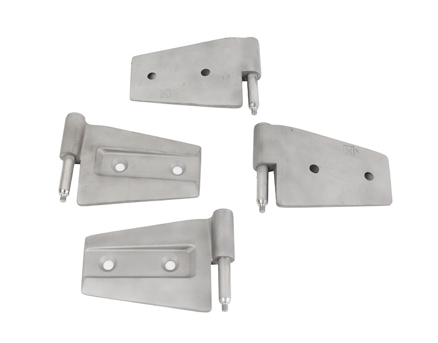 Kentrol 40575 Grey Door Hinge Set 4 Pieces 2 Door 07-18 Wrangler JK