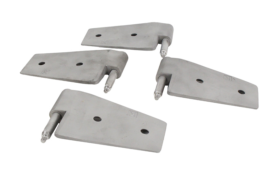 Kentrol 40575 Grey Door Hinge Set 4 Pieces 2 Door 07-18 Wrangler JK
