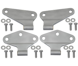 Kentrol 40580 Grey Body Door Hinge Set 4 Pieces 2 Door 07-18 Wrangler JK