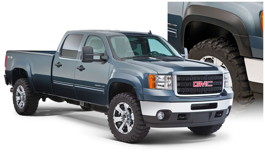 Bushwacker 40952-02 Extend-A-Fender Flares Fits Sierra 1500 Sierra 2500 HD