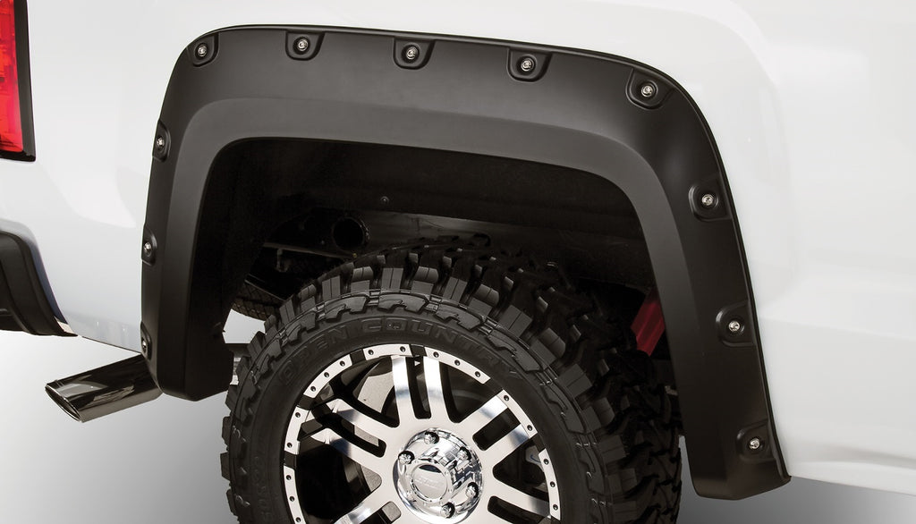 Bushwacker 40958-02 Boss Pocket Style Fender Flares Fits 14-15 Sierra 1500