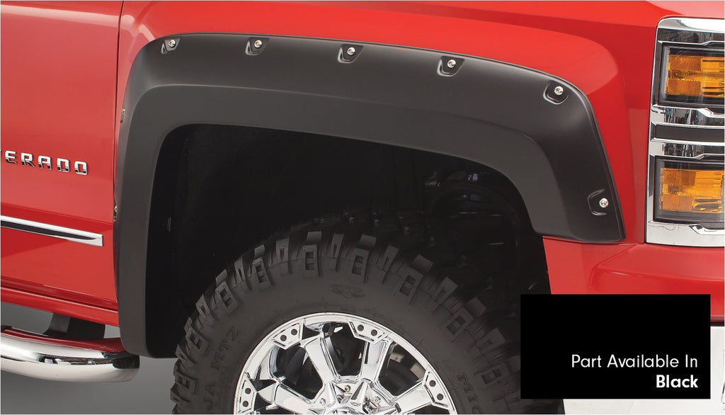 Bushwacker 40959-34 Pocket Style Color Match Fender Flares Fits Silverado 1500