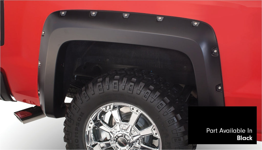 Bushwacker 40959-34 Pocket Style Color Match Fender Flares Fits Silverado 1500