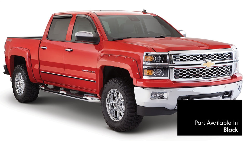 Bushwacker 40959-34 Pocket Style Color Match Fender Flares Fits Silverado 1500