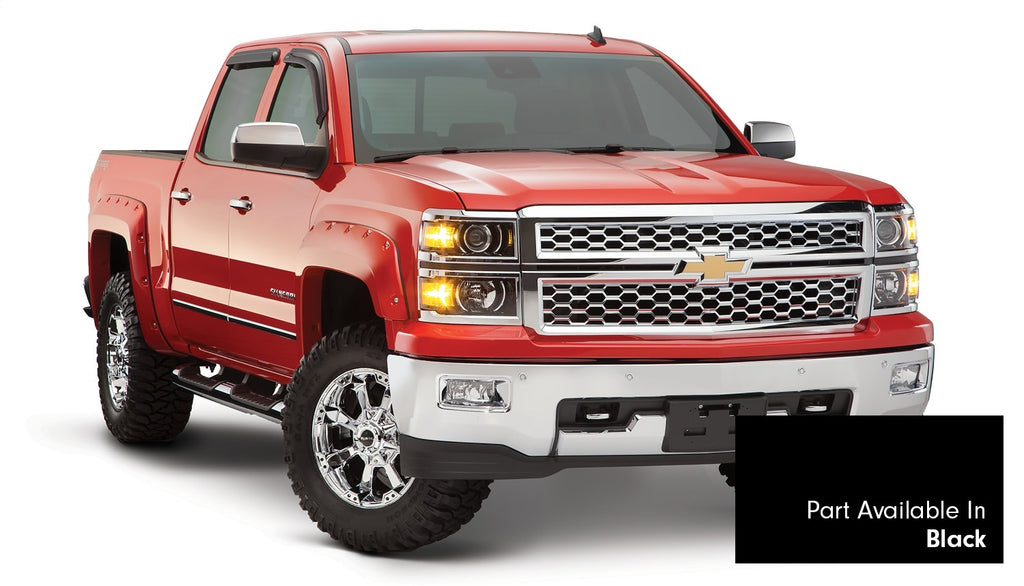 Bushwacker 40959-34 Pocket Style Color Match Fender Flares Fits Silverado 1500