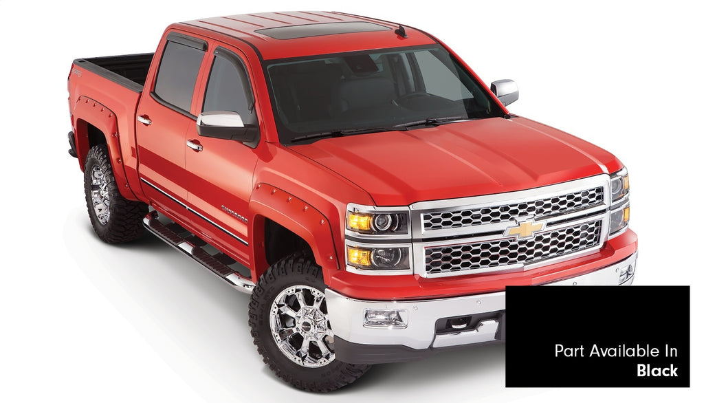 Bushwacker 40959-34 Pocket Style Color Match Fender Flares Fits Silverado 1500