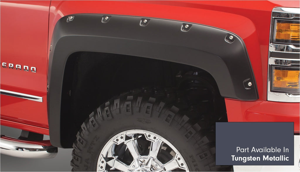 Bushwacker 40974-64 Pocket Style Color Match Fender Flares Fits Sierra 1500