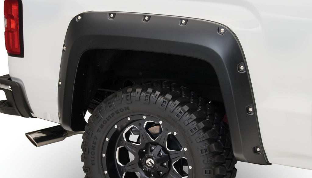 Bushwacker 40960-02 Pocket Style Fender Flares Fits 14-15 Sierra 1500