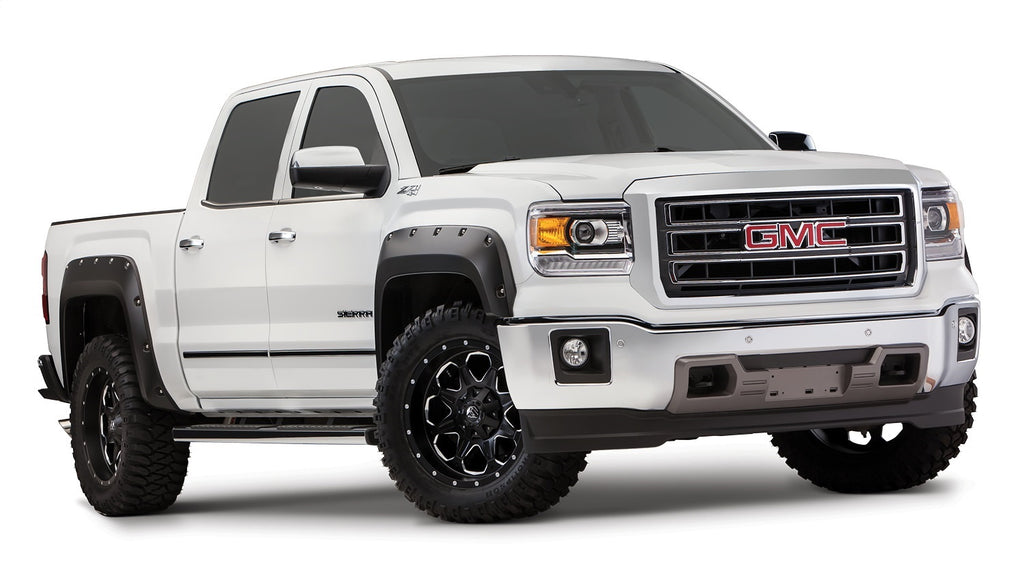 Bushwacker 40960-02 Pocket Style Fender Flares Fits 14-15 Sierra 1500