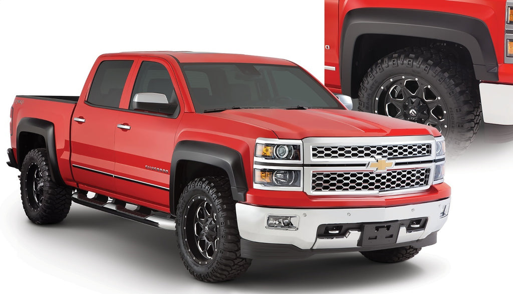 Bushwacker 40963-02 Extend-A-Fender Flares Fits 14-16 Silverado 1500