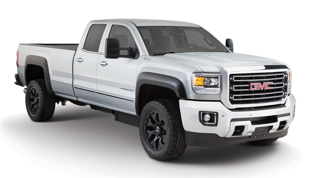 Bushwacker 40966-02 Extend-A-Fender Flares Fits Sierra 2500 HD Sierra 3500 HD