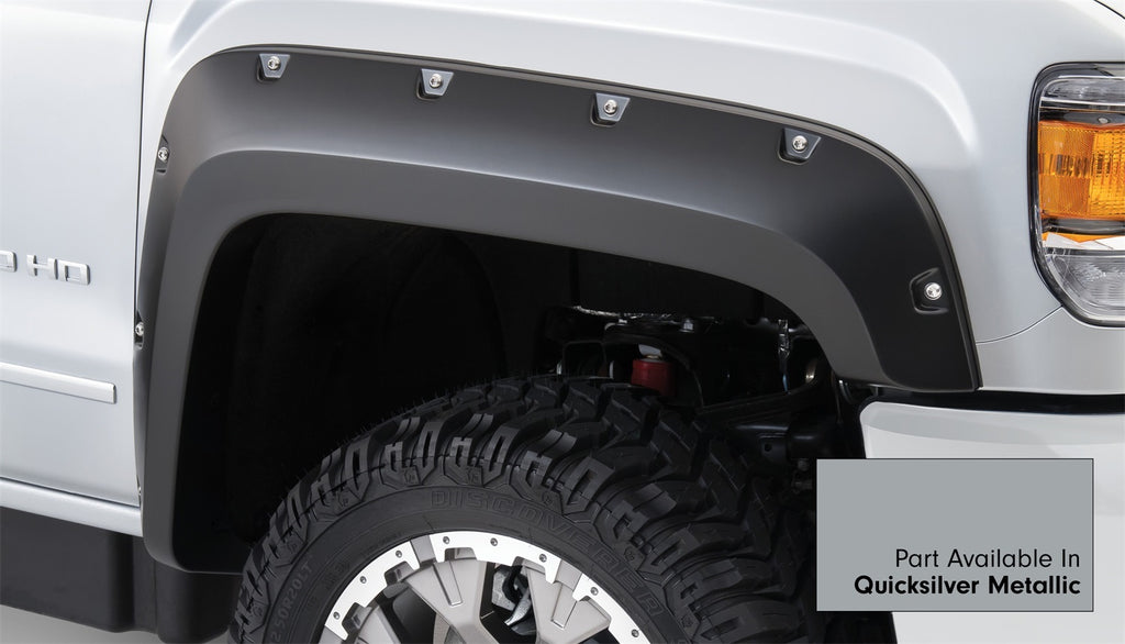 Bushwacker 40974-54 Pocket Style Color Match Fender Flares Fits Sierra 1500