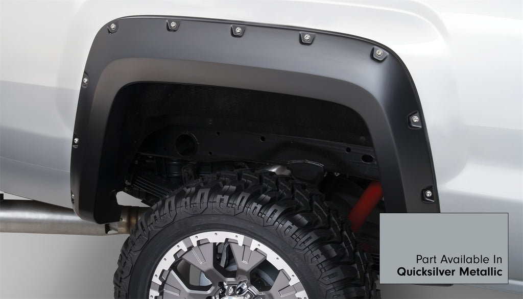 Bushwacker 40974-54 Pocket Style Color Match Fender Flares Fits Sierra 1500