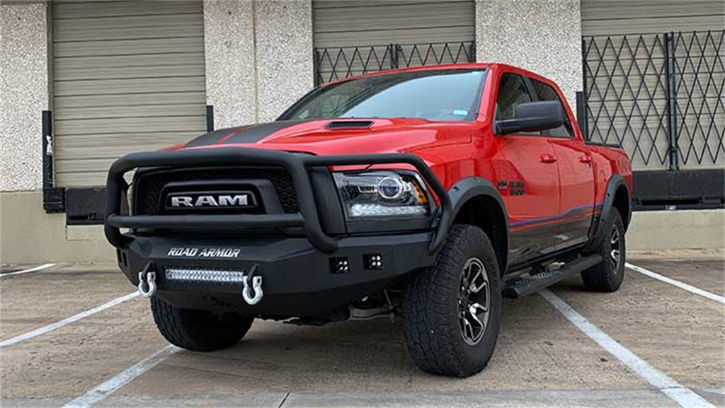 Road Armor 4151F5B-NW Stealth Non-Winch Front Bumper Fits 15-18 1500