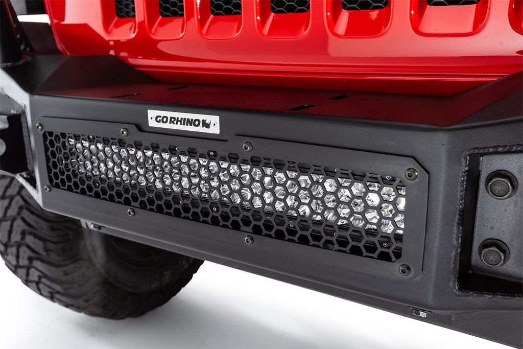Go Rhino 331200T Rockline Front Full Width Bumper