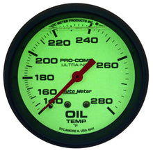 Load image into Gallery viewer, AutoMeter 4241 Ultra-Nite Oil Temperature Gauge