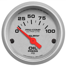 Load image into Gallery viewer, AutoMeter 4327 Ultra-Lite Electric Oil Pressure Gauge