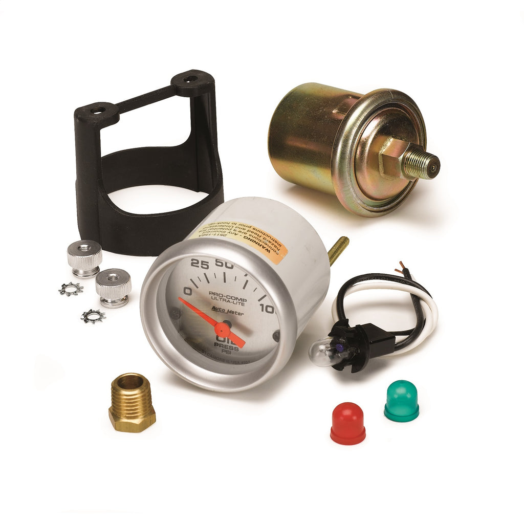 AutoMeter 4327 Ultra-Lite Electric Oil Pressure Gauge