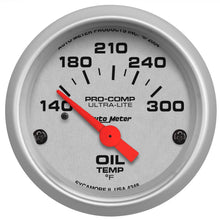 Load image into Gallery viewer, AutoMeter 4348 Ultra-Lite Electric Oil Temperature Gauge