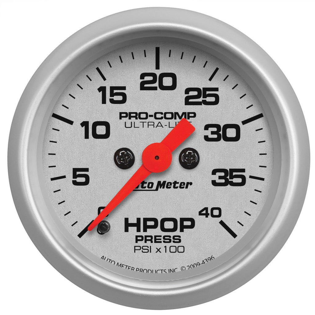 AutoMeter 4396 Ultra-Lite High Pressure Oil Pump Gauge