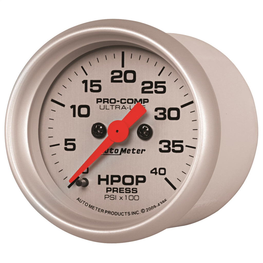 AutoMeter 4396 Ultra-Lite High Pressure Oil Pump Gauge