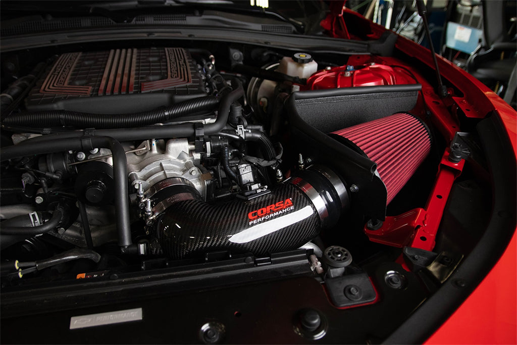 Corsa Performance 44005D Drytech 3D Closed Box Air Intake Fits 17-23 Camaro