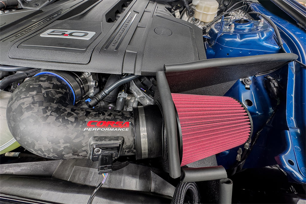 Corsa Performance 44006D-MF Drytech 3D Open Element Air Intake Fits Mustang