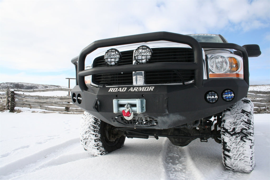 Road Armor 44065B Stealth Winch Front Bumper