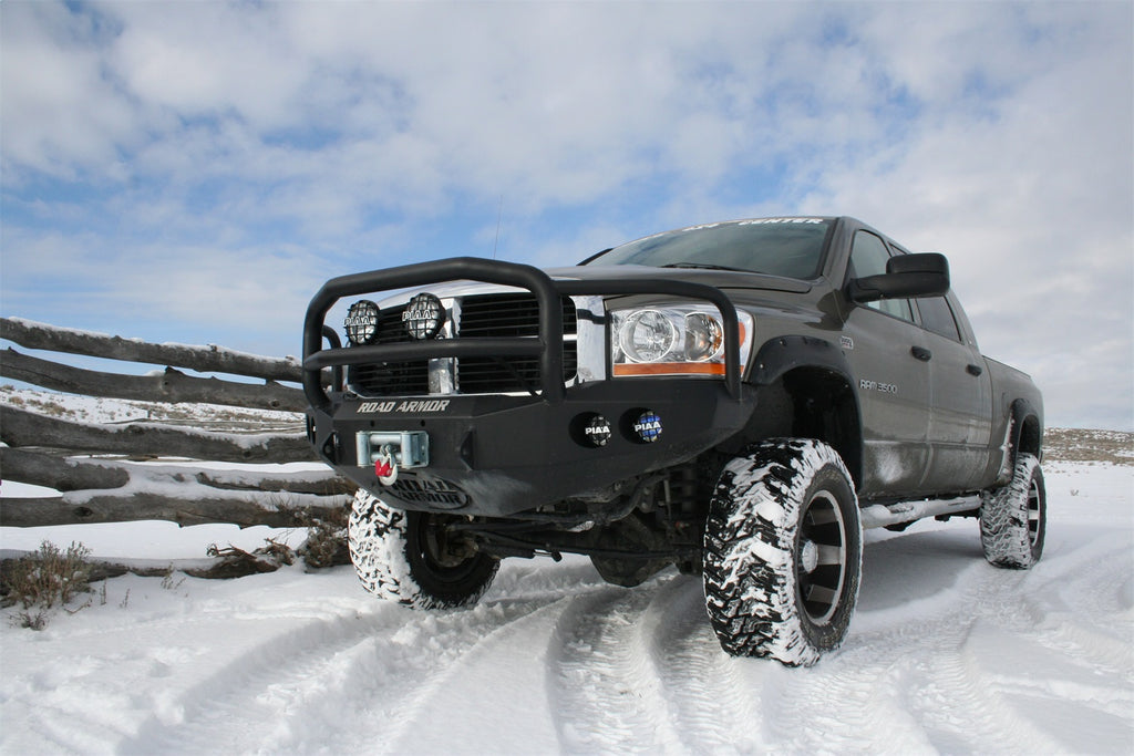 Road Armor 44065B Stealth Winch Front Bumper