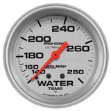 AutoMeter 4431 Ultra-Lite Mechanical Water Temperature Gauge