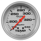 AutoMeter 4435 Ultra-Lite Mechanical Water Temperature Gauge