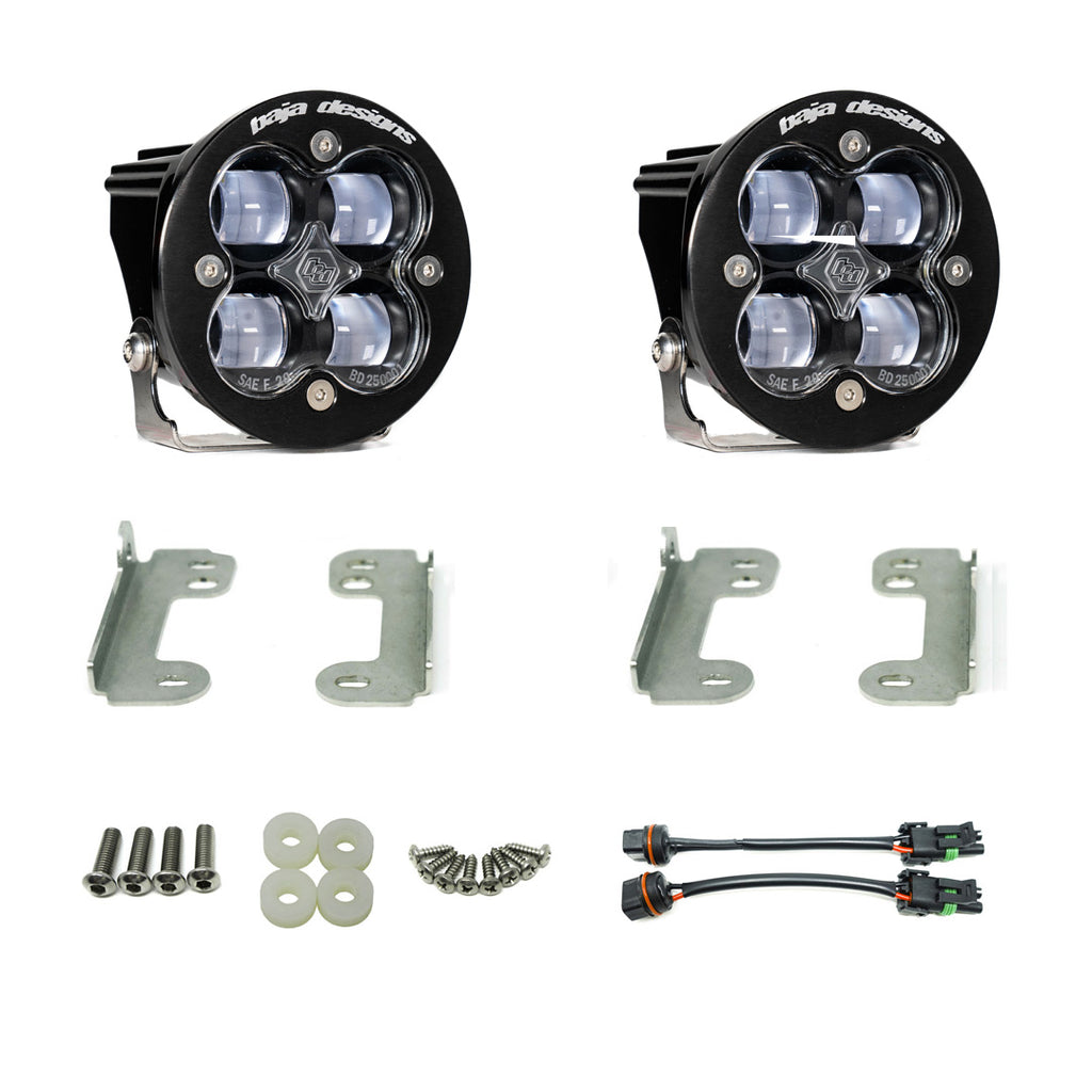 Baja Design 447621 Fog Light Squadron-R SAE LED For 07-18 Wrangler JK