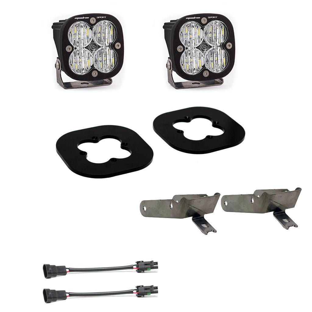 Baja Design 447630 Fog Lights Squadron Sport For 11-16 Super Duty Fog Pocket Kit